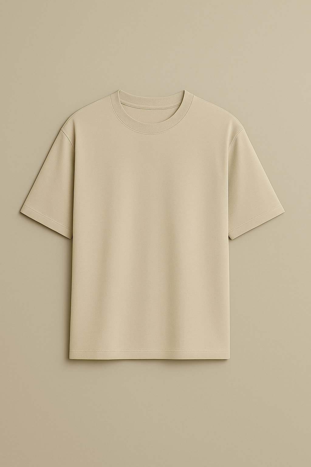 Camiseta Oversized Bege