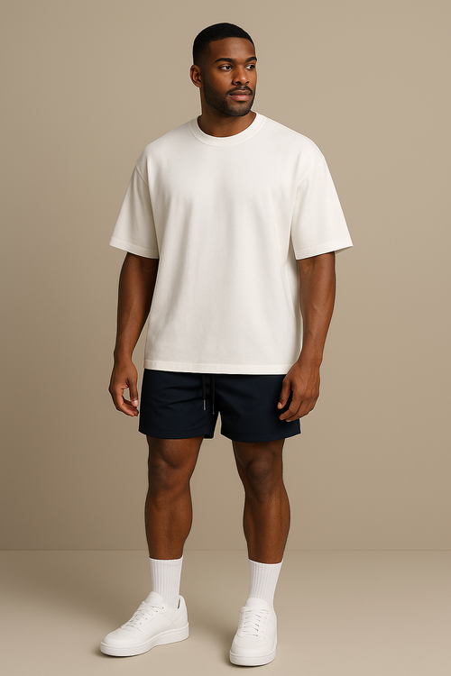 Camiseta Oversized Branca